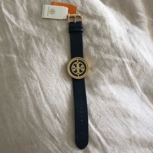 Tory Burch Navy/Gold Watch - Brand New